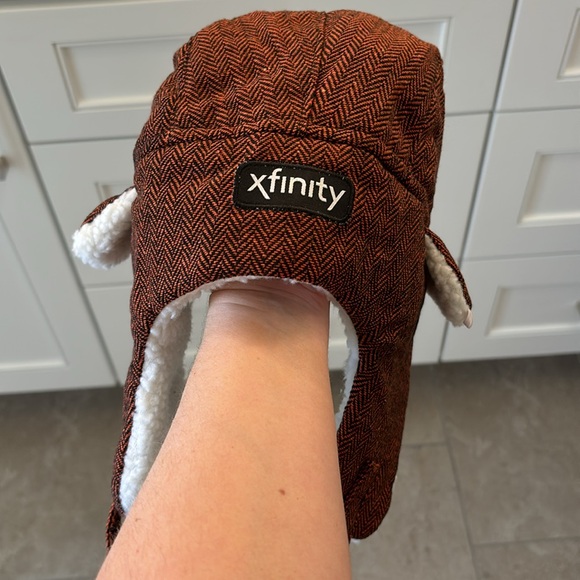 SF Giants baseball Trapper hat cold weather bear fleece hat ear warmer - Picture 3 of 6